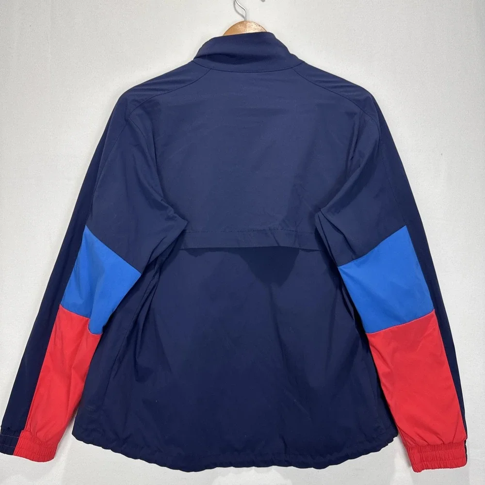Wilson Montrose Track Full Zip Windbreaker Jacket Mens‎ sz S Blue